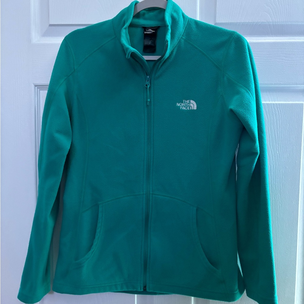 women's medium North Face‎ full zip fleece lightweight